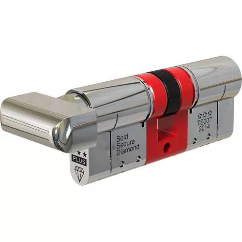 Ultion 3 Star Plus Thumb Turn Lock Chrome