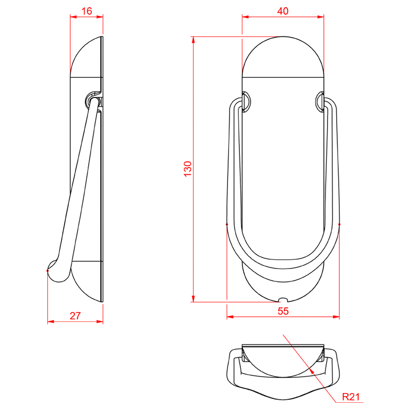Ultion Sweet Contemporary Knocker