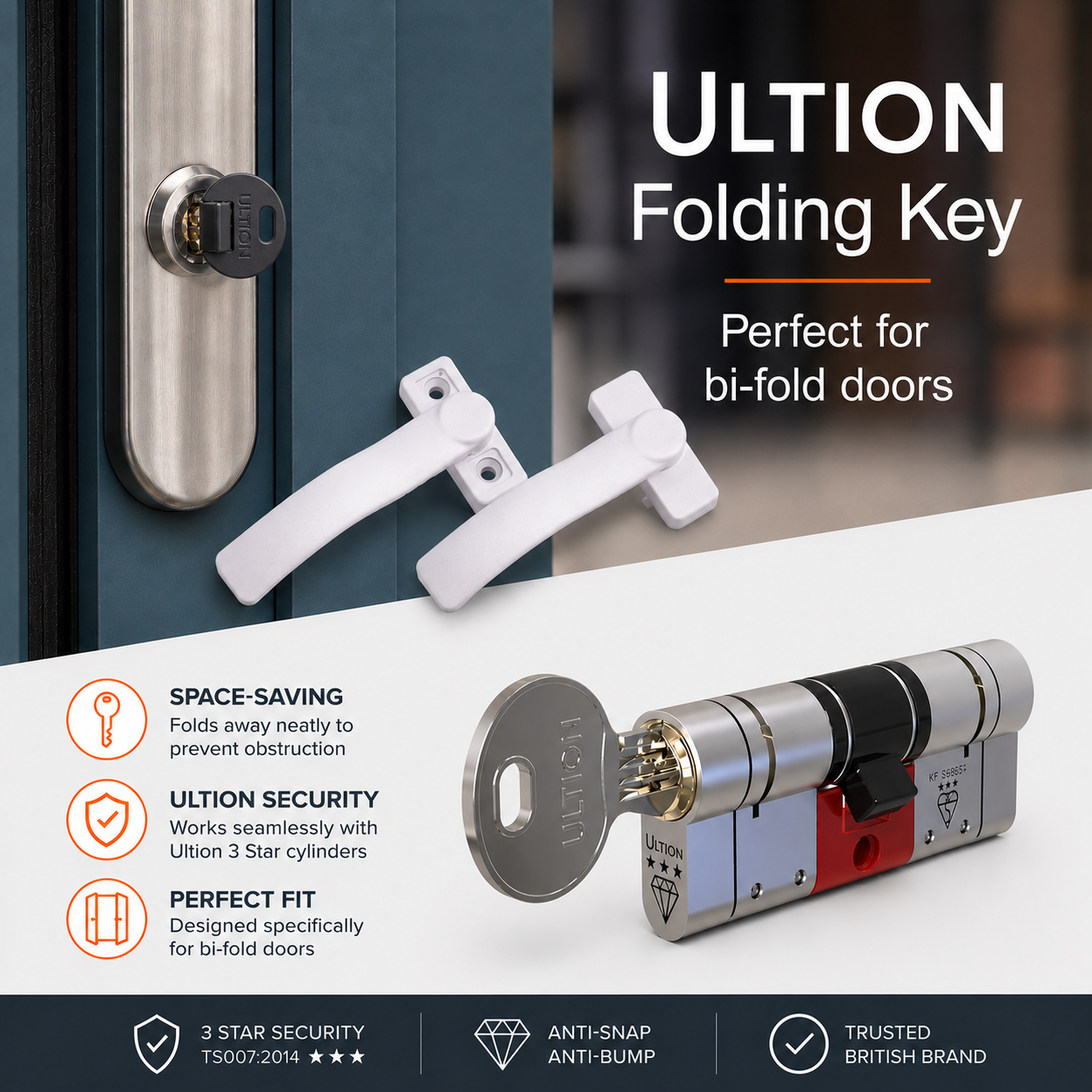 Warmcore Bifold Main Door Handle
