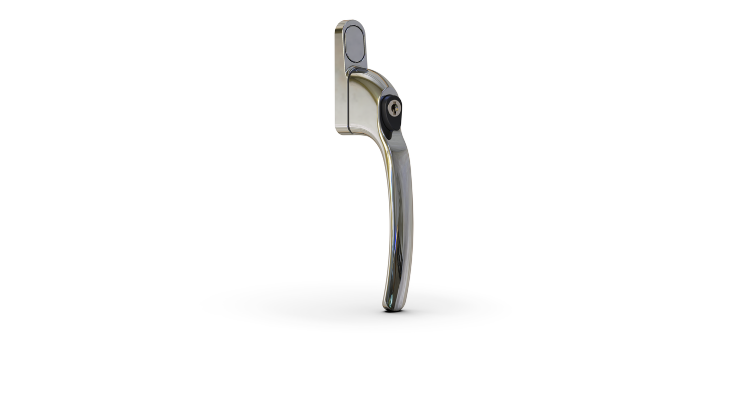 Window handle on a white background