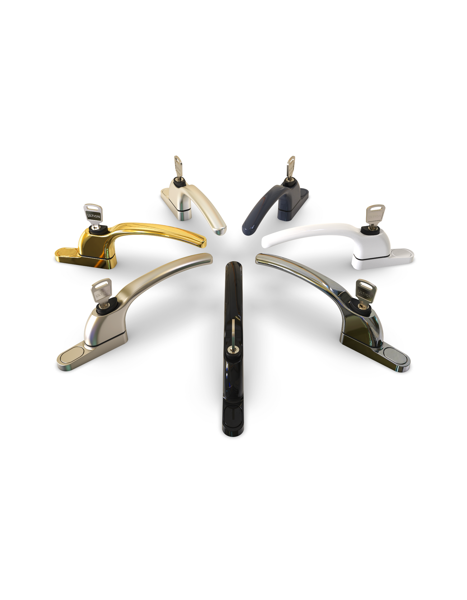 InLine lock with key