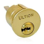Ultion Rim Cylinder - brass