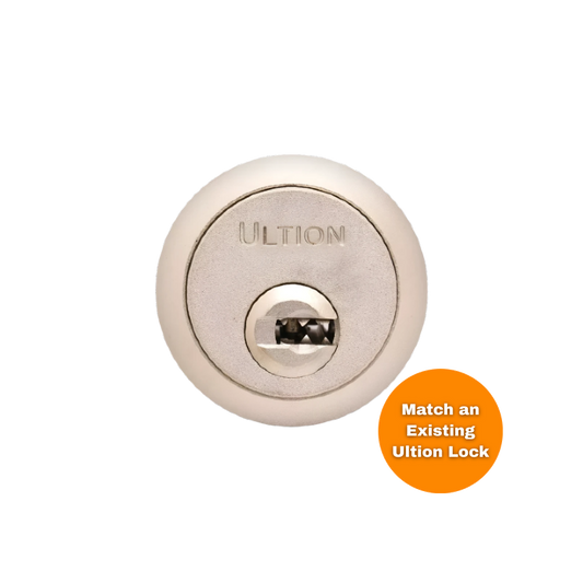 Ultion Rim Cylinder - nickel
