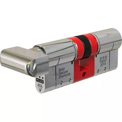 Ultion 3 Star Plus Thumb Turn Lock Chrome