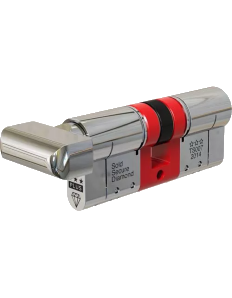 Ultion 3 Star Plus Thumb Turn Lock Chrome