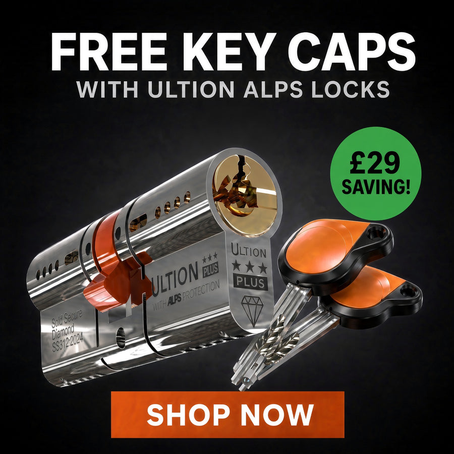 Free key caps with locks