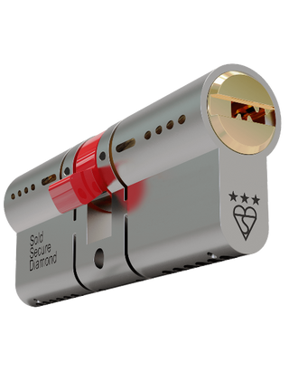 Brisant 3 Star ALPS Euro Cylinder Lock - Anti Snap, Police Approved