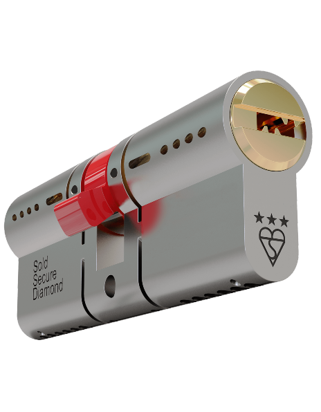 Brisant 3 Star ALPS Euro Cylinder Lock - Anti Snap, Police Approved