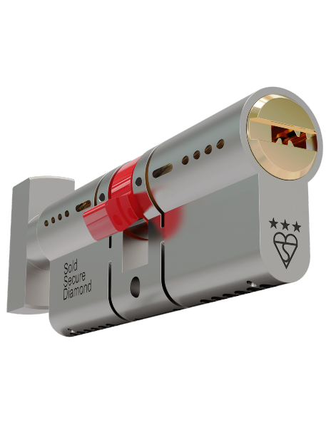 Brisant 3 Star Thumb Turn Cylinder Lock — ALPS