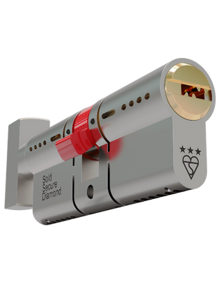 Brisant 3 Star ALPS Thumb Turn Euro Cylinder Lock - Anti Snap, Police Approved