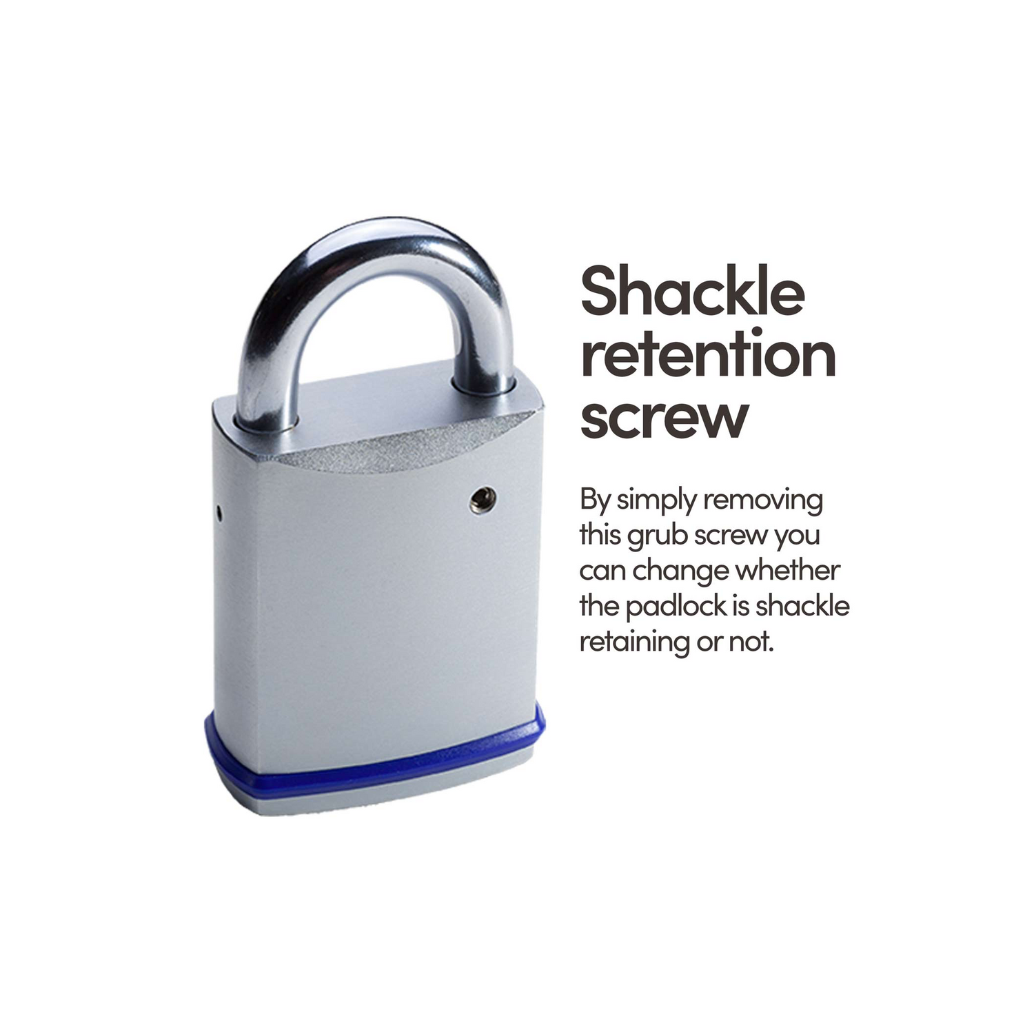 Ultion Padlock works with your Ultion Key