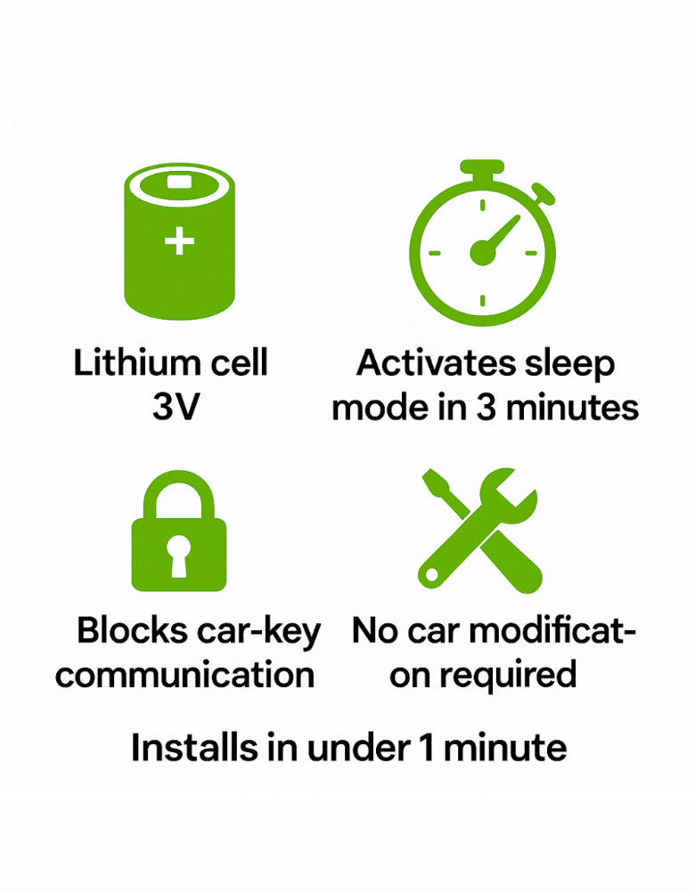 sleeping battery features