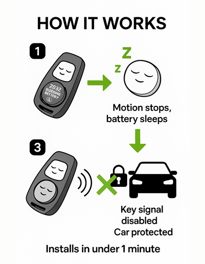 Sleeping Battery - CR2032 - Twin Pack