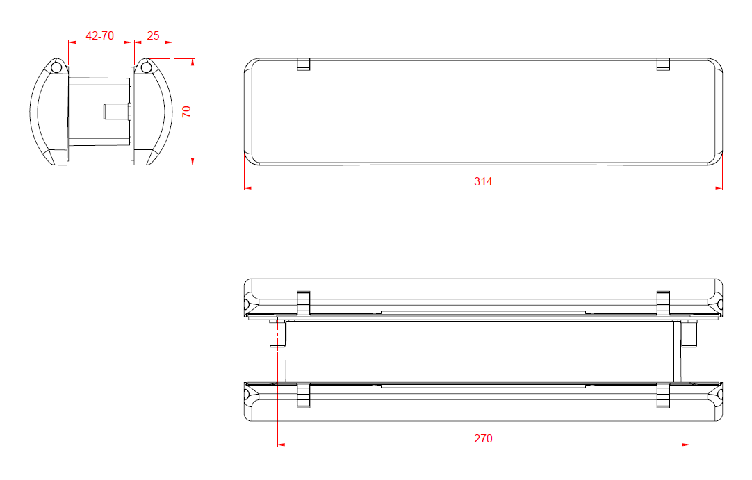 Ultion Sweet Door Letterplate
