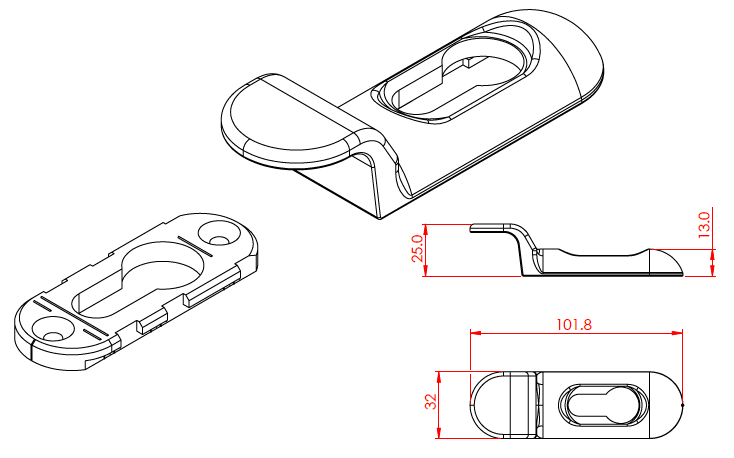 Ultion Sweet Door Escutcheon